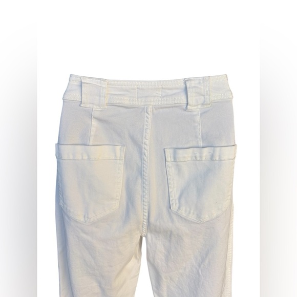 Mined by Los Angeles women’s white wide leg denim jeans size 7 preloved no flaws - Picture 3 of 9